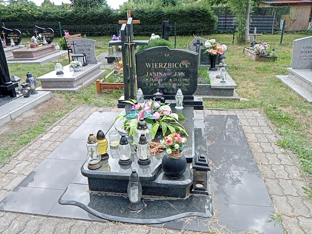 Grób Janina Wierzbicka