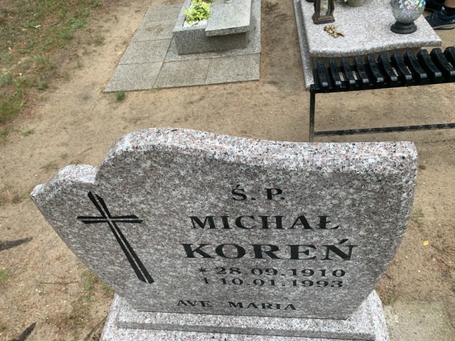 Michał Koreń 1910 Świerzno - Grobonet - Wyszukiwarka osób pochowanych