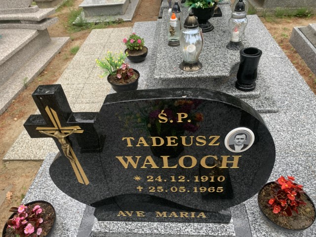 Tadeusz Waloch 1910 Świerzno - Grobonet - Wyszukiwarka osób pochowanych