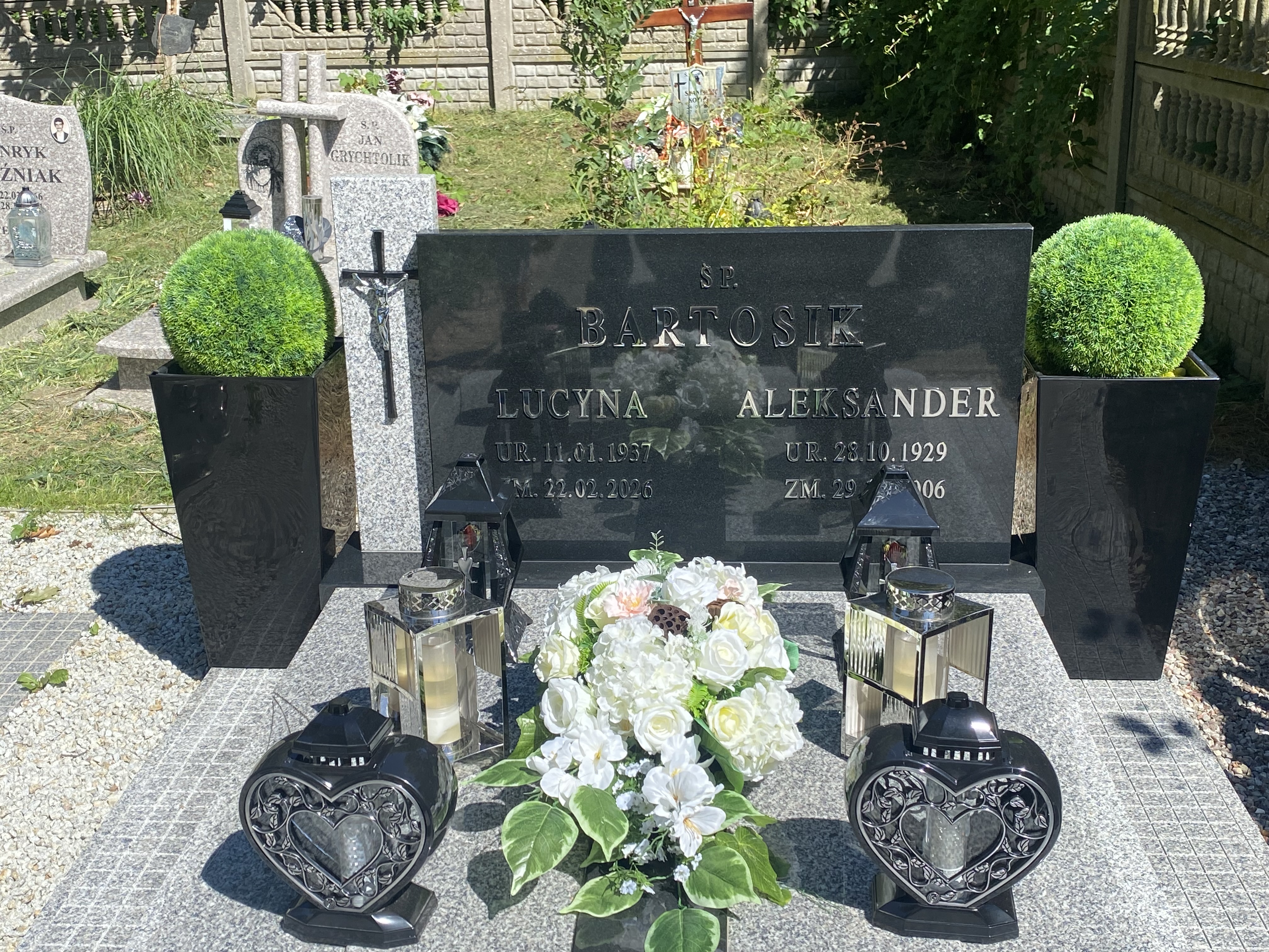Grób Lucyna  Bartosik 