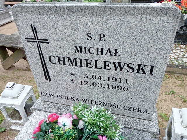 Michał Chmielewski 1911 Świerzno - Grobonet - Wyszukiwarka osób pochowanych
